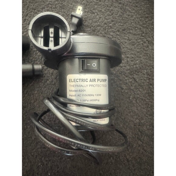 Electric Air Pump for Inflatables - Quick & Easy Inflation/Deflation! - Picture 2 of 3